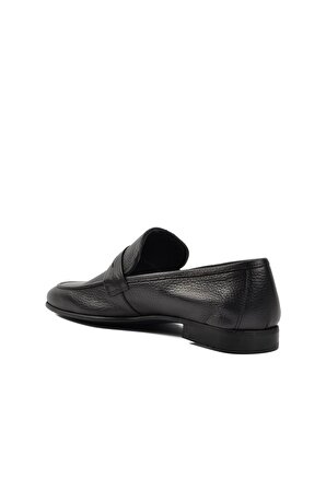 Pierre Loti 0113 Siyah İçi Dışı Hakiki Deri Erkek Klasik Ayakkabı