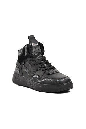No Fear Nfr-1000 Siyah Unisex Hi Sneaker