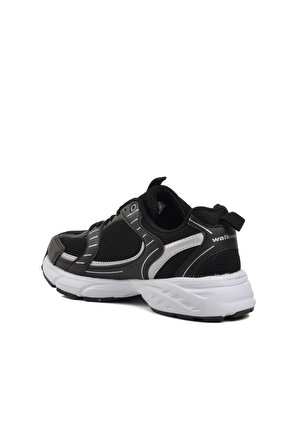 Walkway Run Siyah-Beyaz Unisex Koşu Ayakkabısı