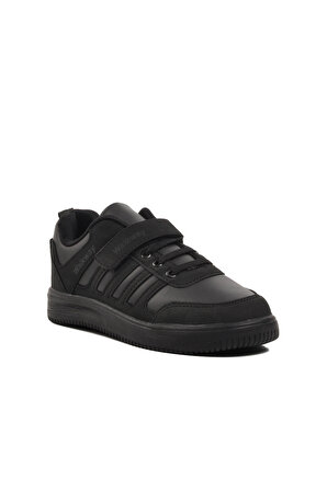Walkway Mely-F Siyah-Füme Cırtlı Çocuk Sneaker