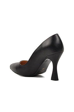 Ayakmod 462121 Siyah Kadın Topuklu Ayakkabı