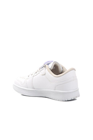 Walkway Sloga-F Beyaz-Beyaz Cırtlı Çocuk Sneaker