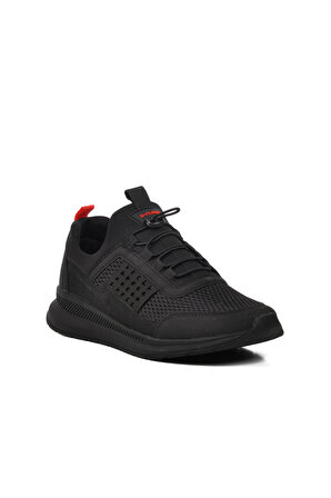 Ayakmod 610 Siyah-Kırmızı Erkek Spor Ayakkabı