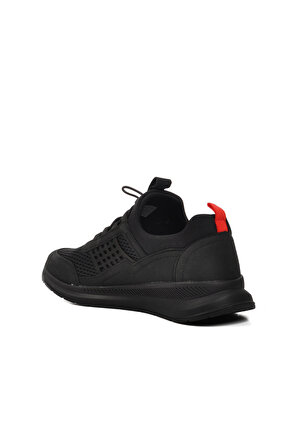 Ayakmod 610 Siyah-Kırmızı Erkek Spor Ayakkabı