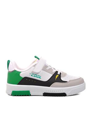 Ayakmod Max-F Yeşil Cırtlı Çocuk Sneaker