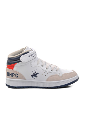 Beverly Hills Polo Club PO-10302-1-F Beyaz Çocuk Hi Sneaker