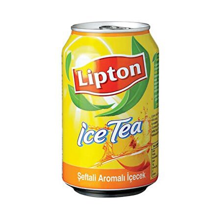 Lipton Ice Tea Şeftali Aromalı Soğuk Çay 330 ml (24 lü Koli)