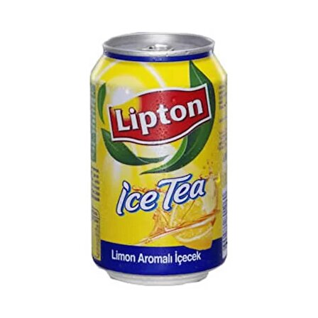Lipton Ice Tea Limonlu Aromalı Soğuk Çay 330 ml (24 lü Koli)