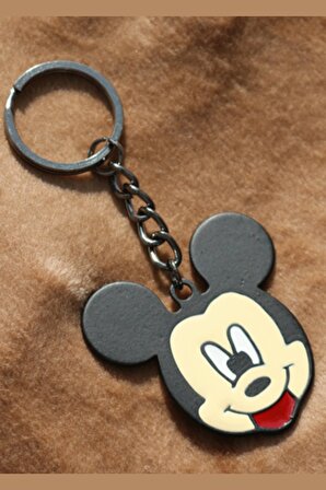 Mickey & Minnie Mouse Figürlü Çift Sevgili Anahtarlık Seti