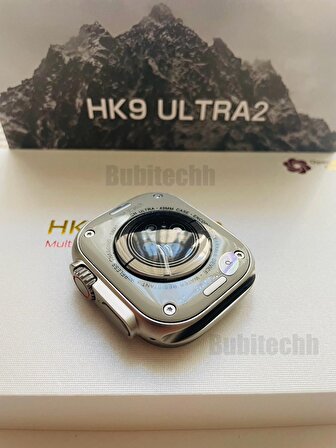 Bubitechh Hk9 Ultra 2 Gümüş Akıllı Saat