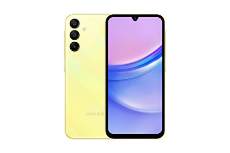 Samsung Galaxy A15 Sarı 128 GB 4 GB Ram Akıllı Telefon ( Samsung Türkiye Garantili )