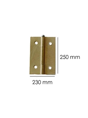 Mini Yaprak Menteşe Metal 250x230mm