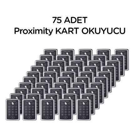 75 Adet SARKEY SR-204 Stand-Alone Proxmty Kart Okuyucu (125 Khz)