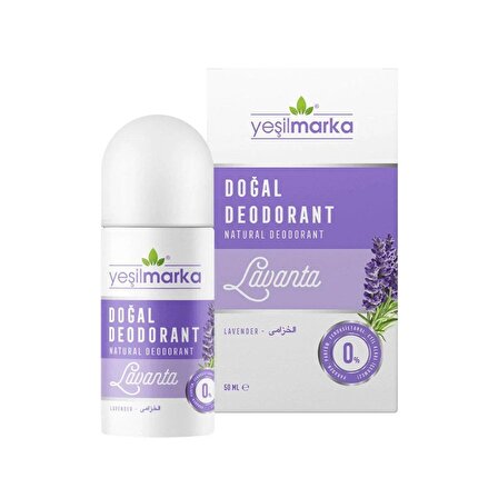 Yeşilmarka Doğal Deodorant - Lavanta Kokulu 50ml