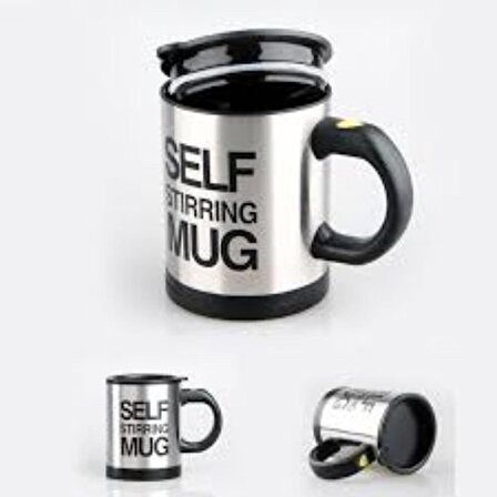 Karıştırıcı Özellikli Mikser Kupa Bardak Self Stirring Mug