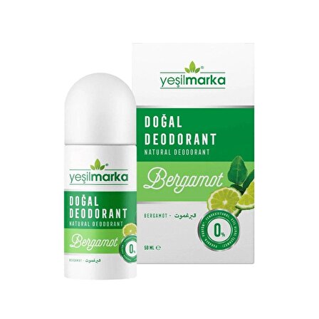 Yeşilmarka Doğal Deodorant - Bergamot 50ml