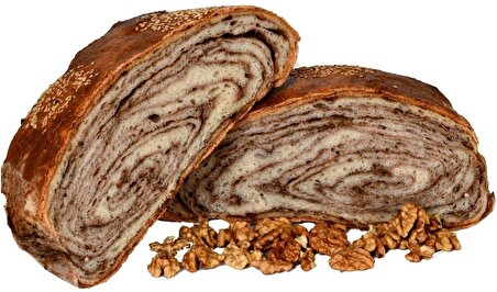 Doğal Gelsin Meşhur Simav Cevizli Ev Çöreği (Ekşi Mayalı Cevizli Ekmek) - 1.25 kg