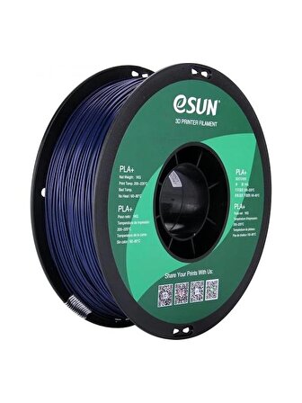 Esun - PLA + Filament 1.75 mm Koyu Mavi
