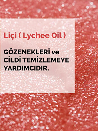 Liçi (LYCHEE OİL) Besleyici, Arındırıcı Ve Nemlendirici El & Vücut Peelingi 250 ml