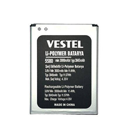 Vestel Venüs 5580 batarya
