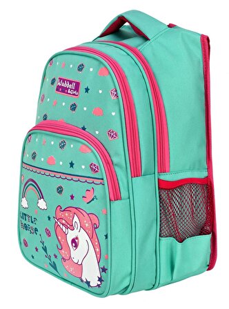 Waddell Çanta Yeşil Little Horse İlkokul Çanta Takımı - Waddell Bag Kız Okul Sırt Çantası