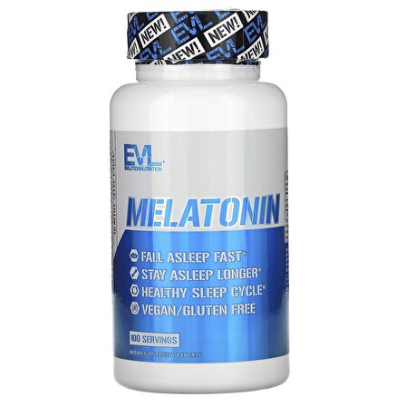 evlution nutrition , Melatonin, 100 Tablets