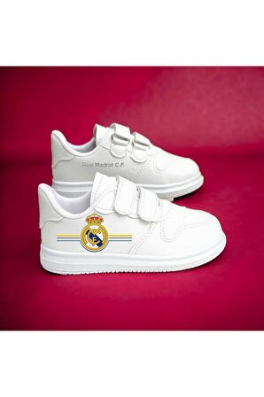 Real Madrid baskılı kids shoes çocuk spor ayakkabı