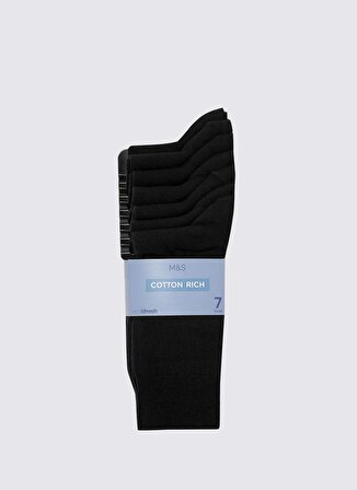 Marks & Spencer Siyah Erkek Çorap 0101H