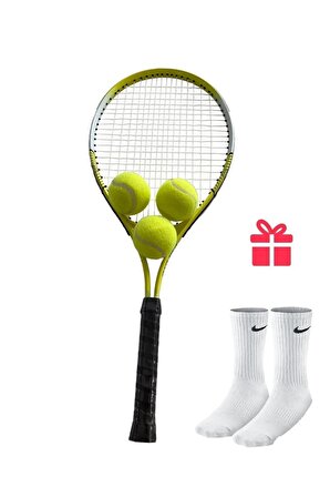 Kort Tenis Yetişkin Raketi Seti Başlangıç Seviye Tenis Raketi Seti Taşıma Çantası