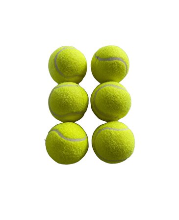Pro Tenis Topu 6 Adet Maç Topu Antrenman Tenis Topu 