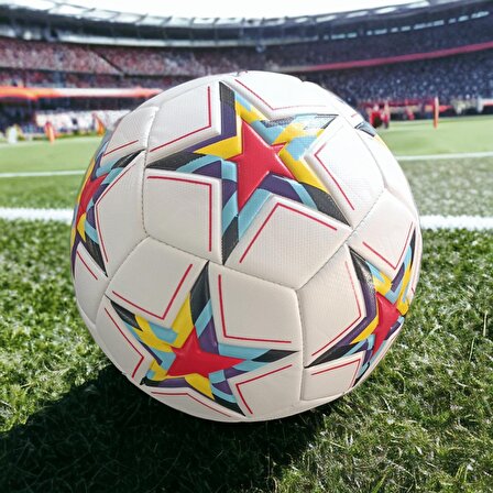 Şampiyonlar Ligi Kabartmalı Yüzey Futbol Topu Sert Zemin Halı Saha Futbol Topu
