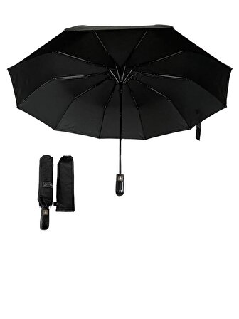 Yüksek Kaliteli Şemsiye 10 Telli Yarı Otomatik Karbon Fiber Şemsiye Kırılmaz Mekanizma