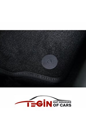 Opel Insignia 2017 Ve Sonrası Aracınıza Özel Prime Siyah Halı Siyah Kenar Halı Paspas