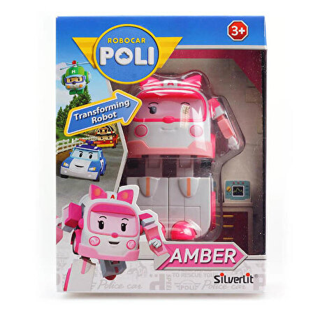 Robocar Poli Dönüşen Robot Figürler - Amber POLİ-83158-1