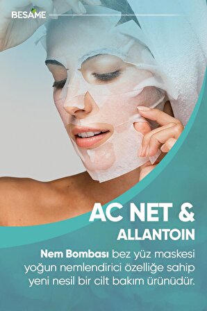  Allantoın & A.C Net Kağıt Maske 10 Lu Paket