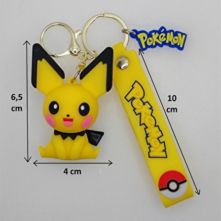 Pokémon Picu Lüx Büyük Anahtarlık Model 1