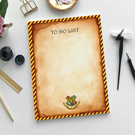 To Do List - Harry Potter Not Defteri 6