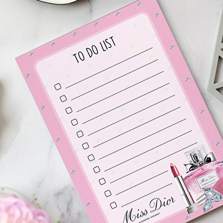 To Do List - Miss Dior Not Defteri