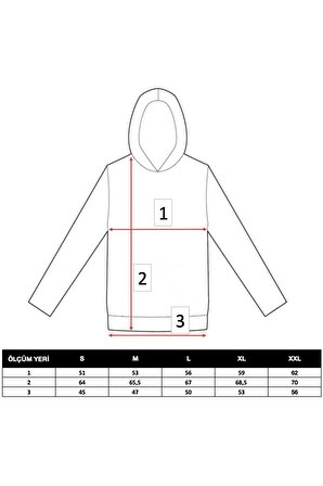 Kadın Gri Kapüşonlu 3 Iplik Şardonlu Polarlı Reglan Kol Sweatshirt S-103