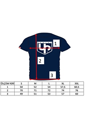 Up Desıgn 1.kalite Penye Kumaş Baskılı Erkek Tişört Lacivert