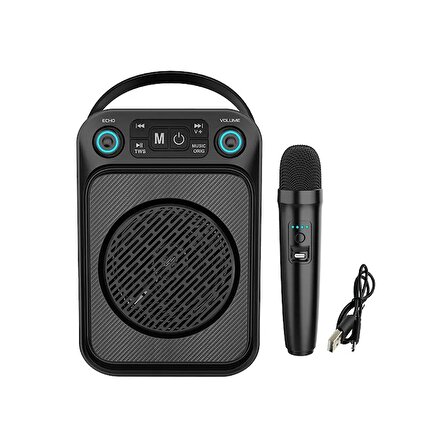 Sing-e ZQS1458 15W Mikrofonlu Taşınabilir Bluetooth Speaker 4’’ 15W 3000 mAh