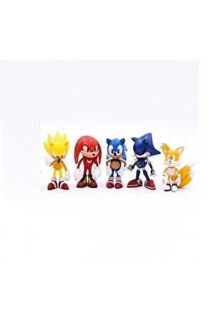 Sonic Oyuncak Karakterleri 5li Figür