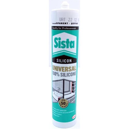 Sista Üniversal Silikon Şeffaf / 280ml