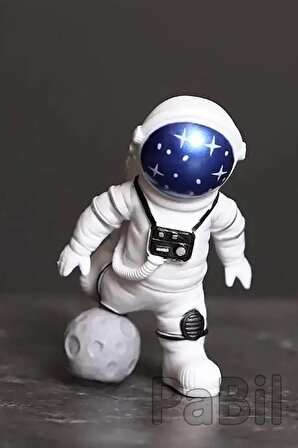 Galactic Series Astronot Aksiyon Figür Oyuncak Biblo Hediyelik 2 Li Set - 1