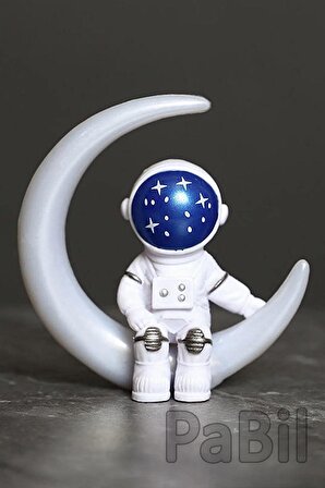 Galactic Series Astronot Aksiyon Figür Oyuncak Biblo Hediyelik 2 Li Set - 2