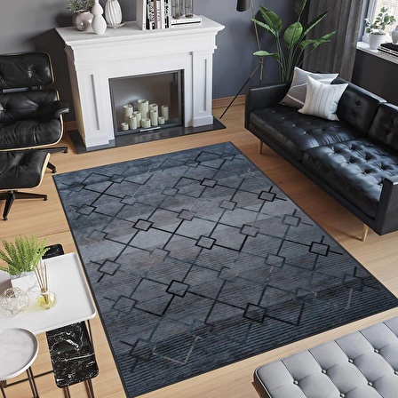 Dijital Baskı Yıkanabilir Kaymaz Taban Salon Halısı Ve Yolluk RVG0730
