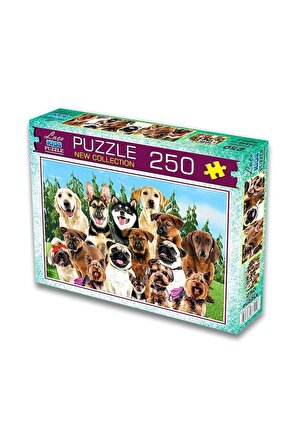 Hayal Sepeti Sevimli Köpekler 8+ Yaş Orta Boy Puzzle 250 Parça