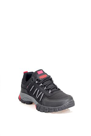 Siyah-Kırmızı Wickers Spor Ayakkabı 2568