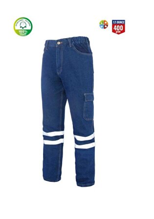Kot İş Takımı Reflektörlü Pantolon ve İş Montu Myform Marka 3109-2136