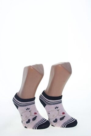 Kız Çocuk Soket Çorap ( 5-6 Yaş ) CC6021-2